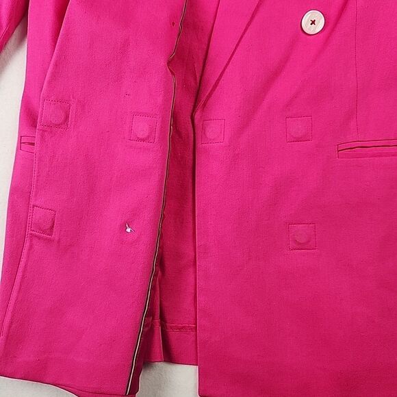 NWT Tommy Hilfiger Adaptive Women Magnetic Closure Double Breasted Blazer Size 4 - Picture 6 of 13